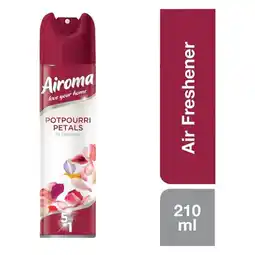 Pick n Pay Liquor Airoma Aerosol Potpourri Petals 210ml offer