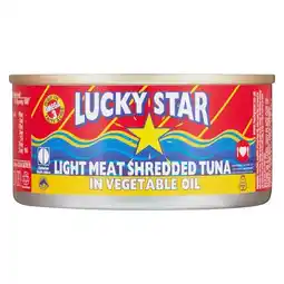 Pick n Pay Liquor Lucky Star Shredded Tuna Vegetable Oil 170g offer