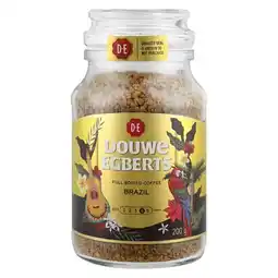 Pick n Pay Liquor Douwe Egberts Instant Coffee Brazil 200g offer