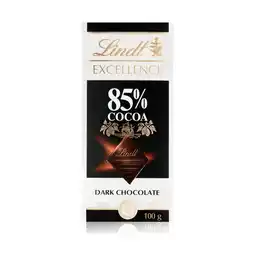 Pick n Pay Liquor Lindt Excellence Dark 85% 100g offer