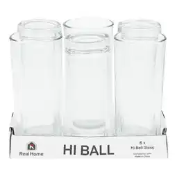 Pick n Pay Liquor Real Home Hi-Ball Tumblers 6 Pack offer
