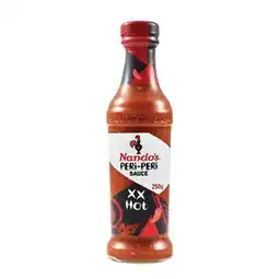 Pick n Pay Liquor Nando's Peri Peri Sauce Xx Hot 250ml offer