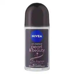 Pick n Pay Liquor Nivea Pearl & Beauty Fine Frangrance Anti-Perspirant Roll-On 50ml offer