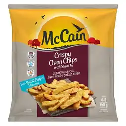 Pick n Pay Liquor McCain Salt & Pepper Crispy Oven Chips 750g offer