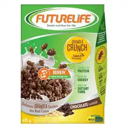 Pick n Pay Liquor Futurelife Crunch Chocolate Cereal 425g offer
