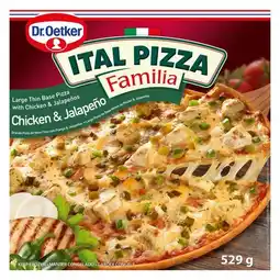 Pick n Pay Liquor Dr Oetker Ital Pizza Classic Familia Chicken & Jalapeno Pizza 529g offer