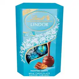 Pick n Pay Liquor Lindt Lindor Cornet Salted Caramel 200g offer
