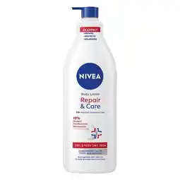 Pick n Pay Liquor Nivea Repair & Care Body Lotion 400ml offer