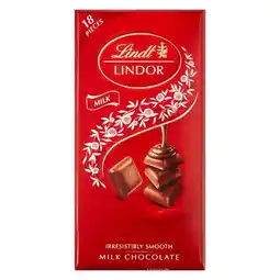Pick n Pay Liquor Lindt Lindor Milk Chocolate 100g offer