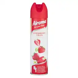 Pick n Pay Liquor Airoma Aerosol Strawberry Fields 210ml offer