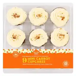 Pick n Pay Liquor PnP Mini Carrot Cupcakes 9 Pack offer