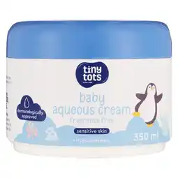 Pick n Pay Liquor PnP Tiny Tots Aqueous Cream Fragrance Free 350ml offer