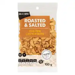Pick n Pay Liquor PnP Cashew Nuts Peri-Peri 100g offer