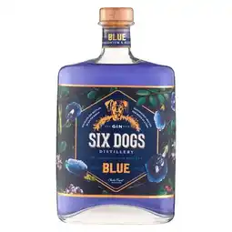Pick n Pay Liquor Six Dogs Blue Gin 750ml offer