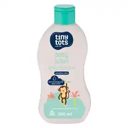 Pick n Pay Liquor PnP Tiny Tots Baby Lotion 200ml offer