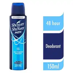 Pick n Pay Liquor Shower To Shower Deo Extra Fresh Men 150ml offer