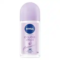 Pick n Pay Liquor Nivea Double Effect Roll On 50ml offer