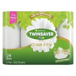 Pick n Pay Liquor Twinsaver 2ply White Toilet Paper 24 Pac offer