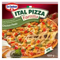 Pick n Pay Liquor Dr Oetker Frozen Ital Pizza Familia Chicken Pesto Pizza 468g offer
