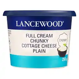 Pick n Pay Liquor Lancewood Full Fat Chunky Cheese 250g offer