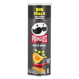 Pick n Pay Liquor Pringles Hot & Spicy Potato Chips 165g offer