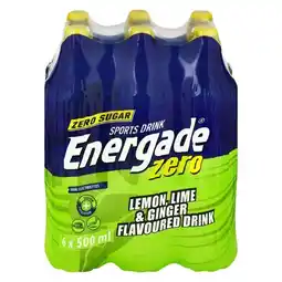Pick n Pay Liquor Energade Sports Drink Lemon Lime & Ginger 6 x 500ml offer