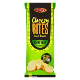 Pick n Pay Liquor Tasty Treats Cheezy Bites Spring Onion 6 x 30g offer