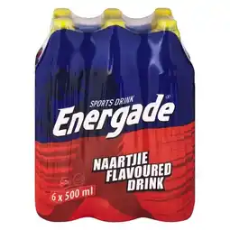 Pick n Pay Liquor Energade Sports Drink Naartjie 6 x 500ml offer