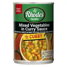 Pick n Pay Liquor Rhodes Vegetables Mixed Curied 410g offer