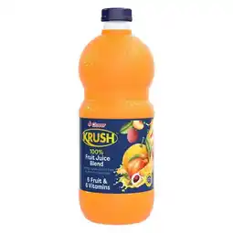 Pick n Pay Liquor Clover Krush Fruit Juice Blend 100% 6 Fruit & Vitamins 1.5L offer