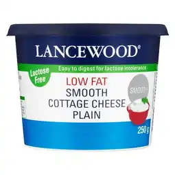 Pick n Pay Liquor Lancewood Lactose Free Cream Cheese 250g offer
