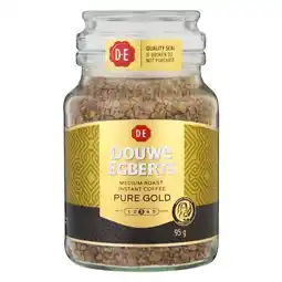 Pick n Pay Liquor Douwe Egberts Pure Gold Instant Coffee 95g offer