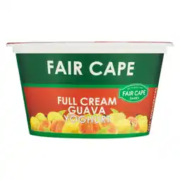 Pick n Pay Liquor Faircape Full Cream Guava Yoghurt 175g offer