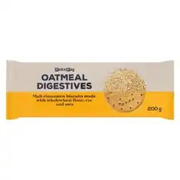 Pick n Pay Liquor PnP Oatmeal Digestive Biscuits 200g offer