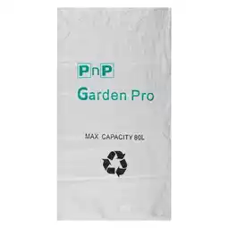 Pick n Pay Liquor Garden Pro 80L White Polypropylene Woven Sack Bag offer