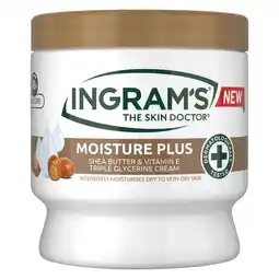 Pick n Pay Liquor Ingram's Moisture Plus Shea Butter & Vitamin E Triple Glycerine Cream 450ml offer