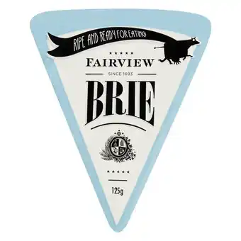 Pick n Pay Liquor Fairview Ripe & Ready Brie Cheese 125g offer