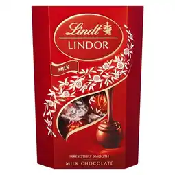 Pick n Pay Liquor Lindor Lindt Cornet Milk 200g offer