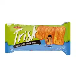 Pick n Pay Liquor Tasty Treats Trisk Crackers Lightly Salted 100g offer