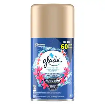 Pick n Pay Liquor Glade Auto Air Freshener Invigorating Ocean Adventure 269ml offer