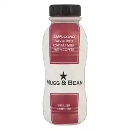 Pick n Pay Liquor Mugg & Bean Low Fat Cappuccino Flavoured Milk With Coffee 300ml offer
