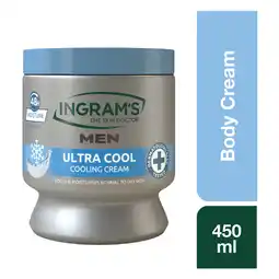 Pick n Pay Liquor Ingram's Men Cream Ultra Cool 450ml offer