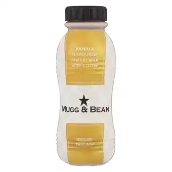 Pick n Pay Liquor Mugg & Bean Low Fat Vanilla Flavoured Milk With Coffee 300ml offer