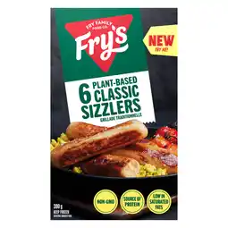 Pick n Pay Liquor Fry's 6 Plant Based Classic Sizzlers 300g offer