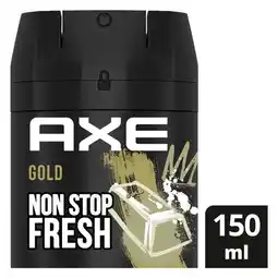 Pick n Pay Liquor Axe Gold Aerosol Deodorant Body Spray 150ml offer