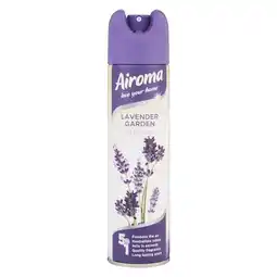 Pick n Pay Liquor Airoma Aerosol Lavender Garden 210ml offer