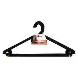 Pick n Pay Liquor Real Home Black Plastic Hangers 10 Pack offer