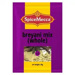 Pick n Pay Liquor Spice Mecca Breyani Mix Whole 50g offer