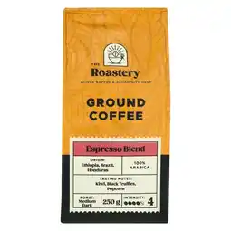 Pick n Pay Liquor The Roastery Espresso Blend Ground Coffee 250g offer