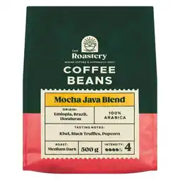 Pick n Pay Liquor The Roastery Mocha Java Blend Ground Coffee 500g offer